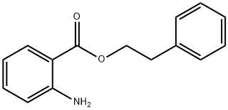 2-氨基-苯甲酸-2-苯乙酯 结构式