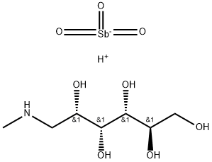 葡甲胺锑酸盐 结构式