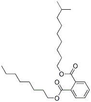 isodecyl octyl phthalate  结构式