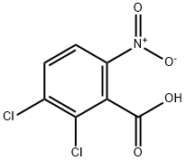 2,3-二氯-6-硝基苯甲酸 结构式