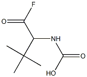 Carbamic acid, (2-fluoro-2-oxoethyl)-, 1,1-dimethylethyl ester (9CI) 结构式