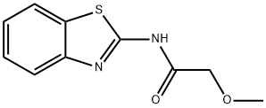 Acetamide, N-2-benzothiazolyl-2-methoxy- (9CI) 结构式