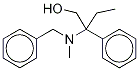 2-(N-Benzyl-N-Methyl)aMino-2-phenylbutanol-d5 结构式