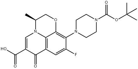 左氧氟沙星杂质M 结构式