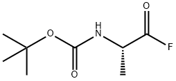 Carbamic acid, [(1S)-2-fluoro-1-methyl-2-oxoethyl]-, 1,1-dimethylethyl ester 结构式