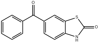6-benzoylbenzothiazolin-2-one 结构式