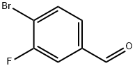 4-溴-3-氟苯甲醛 结构式