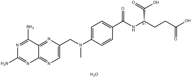 二水合氨甲嘌呤 结构式