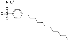 十二烷基苯磺酸铵 结构式