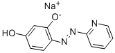 4-(2-吡啶偶氮)间苯二酚 结构式