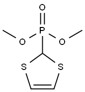 2-(1,3-二硫杂环戊二烯)膦酸二甲酯 结构式