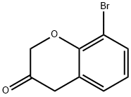 8-溴-3-二氢色原酮 结构式