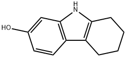 2-HYDROXY-5,6,7,8-TETRAHYDROCARBAZOLE 结构式