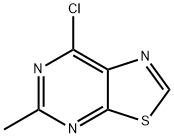 7-Chloro-5-methylthiazolo[5,4-d]pyrimidine 结构式