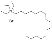 N-HEXADECYL-D33-TRIETHYLAMMONIUM BROMIDE 结构式