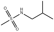 N-异丁基甲磺酰胺 结构式
