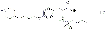 Tirofiban-d9 Hydrochloride 结构式