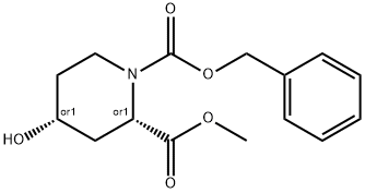 1-Benzyl2-methyl(2S,4R)-4-hydroxypiperidine-1,2-dicarboxylate