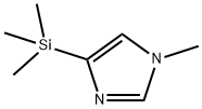 1-METHYL-4-(TRIMETHYLSILYL) IMIDAZOLE 结构式