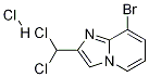 8-BroMo-2-dichloroMethyl-iMidazo[1,2-a]pyridine hydrochloride 结构式