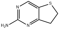 6,7-Dihydrothieno[3,2-d]pyrimidin-2-amine 结构式