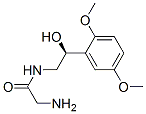 Acetamide, 2-amino-N-[2-(2,5-dimethoxyphenyl)-2-hydroxyethyl]-, (S)- 结构式