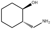 (1R,2S)-(-)-反式-2-(氨甲基)环己醇 结构式