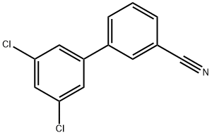 3-(3,5-Dichlorophenyl)benzonitrile 结构式