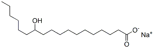 羟基硬脂酸钠 结构式