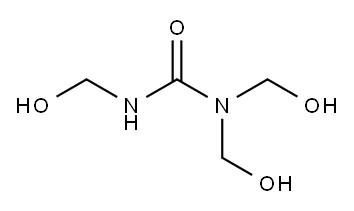 tris(hydroxymethyl)urea 结构式