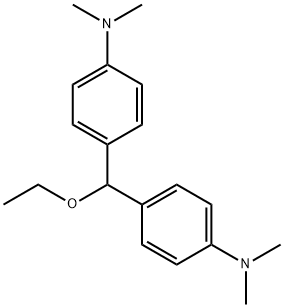 4,4'-(Ethoxymethylene)bis(N,N-dimethylbenzenamine) 结构式