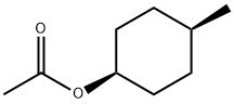 cis-4-methylcyclohexyl acetate  结构式