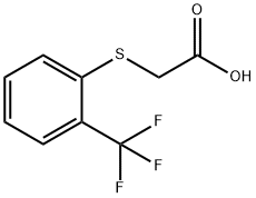 2-三氟苯基硫代醋酸 结构式