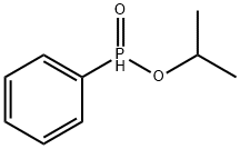 膦酸苯基-1-甲基乙酯 结构式