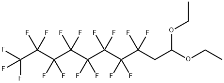 2-(PERFLUORO-N-OCTYL)ACETALDEHYDE DIETHYL ACETAL 结构式