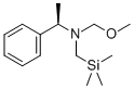 (R)-(+)-N-甲氧基-N-(三甲基甲硅烷基)甲基-1-苯乙胺 结构式