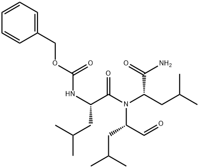 MG132,蛋白酶体抑制剂 结构式