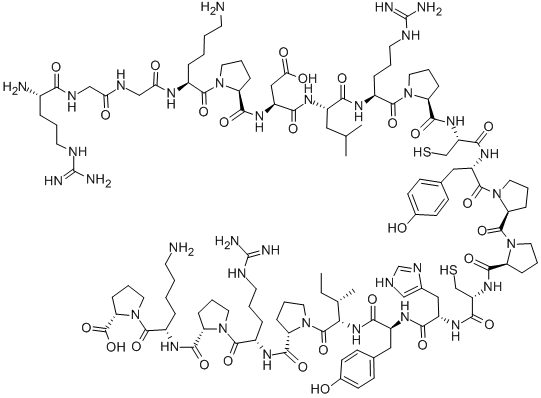 PEPTIDE II OF T WAGLERI VENOM 结构式