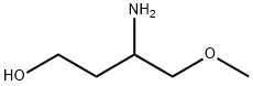 3-氨基-4-甲氧基丁-1-醇 结构式