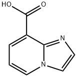8-羧酸咪唑并[1,2-A]吡啶 结构式