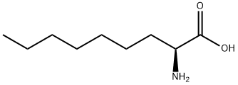 S-2-氨基壬酸 结构式