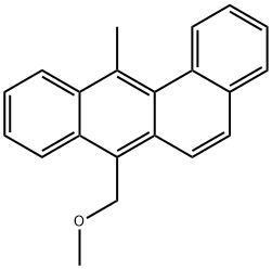 7-Methoxymethyl-12-methylbenz[a]anthracene 结构式