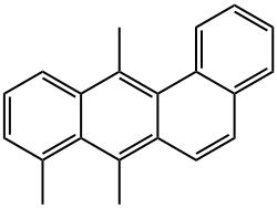 7,8,12-trimethylbenz(a)anthracene 结构式