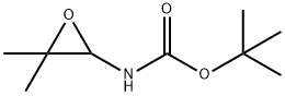 Carbamic acid, (3,3-dimethyloxiranyl)-, 1,1-dimethylethyl ester (9CI) 结构式