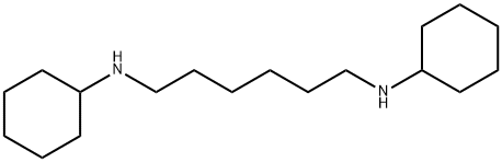 N,N'-DICYCLOHEXYL-HEXANE-1,6-DIAMINE 结构式