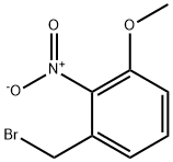 1-(BROMOMETHYL)-3-METHOXY-2-NITROBENZENE 结构式