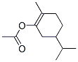 5-(isopropyl)-2-methylcyclohexen-1-yl acetate  结构式