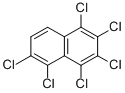 1,2,3,4,5,6-Hexachloronaphthalene 结构式