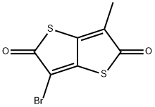 3-溴-6-甲基-[3,2-B]苯并噻吩-2,5-二酮 结构式
