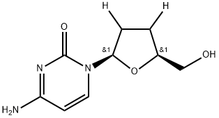 2',3'-DIDEOXYCYTIDINE, [2',3'-3H(N)]- 结构式